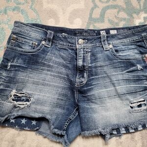 Miss Me Jeans Denim Shorts